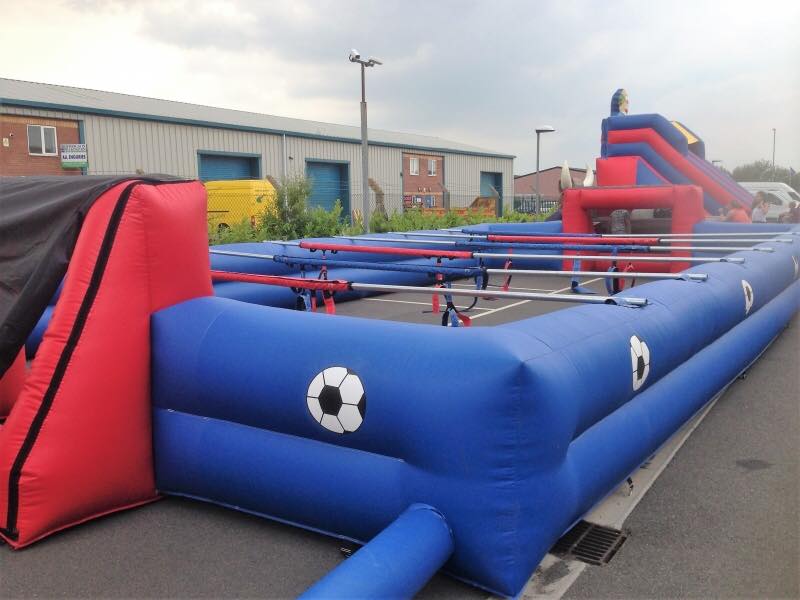 Main image for 6-A-Side Inflatable Football / Foosball Pitch