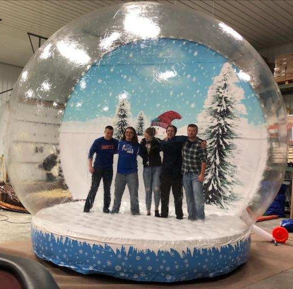 Main image for Giant Inflatable Snow Globe